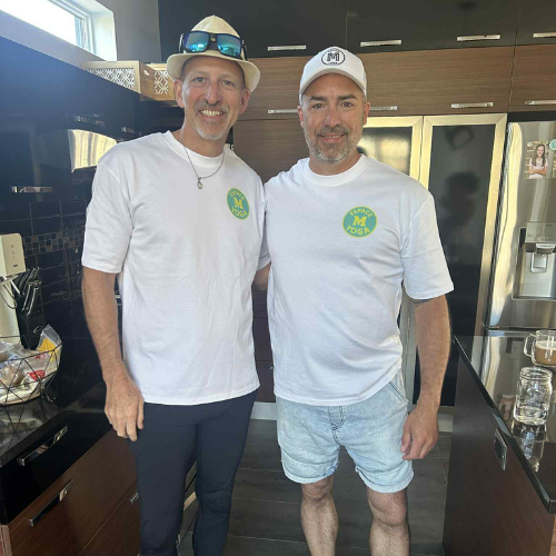 Chandail long homme «Frapper les gens c'est mal»