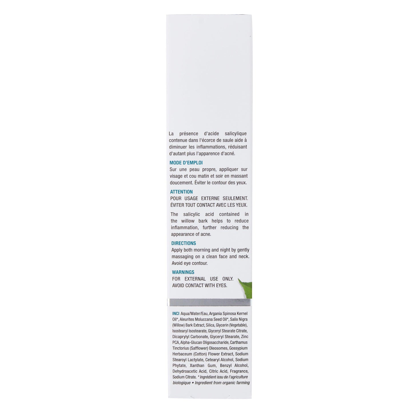 inua | moisturizing and mattifying cream