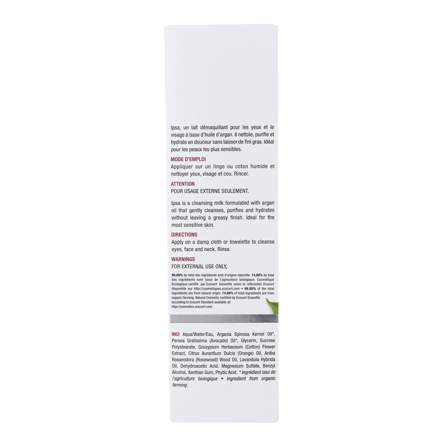 ipsa | moisturizing cleansing milk