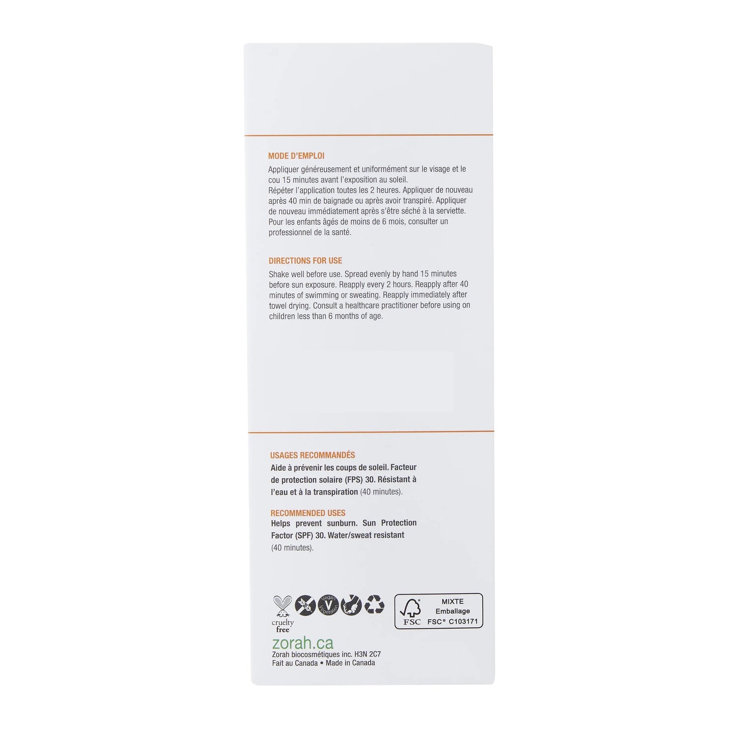 tinted face sunscreen | SPF 30