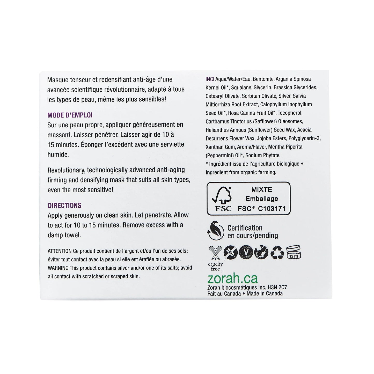 Rêvolution |  soothing & smoothing mask