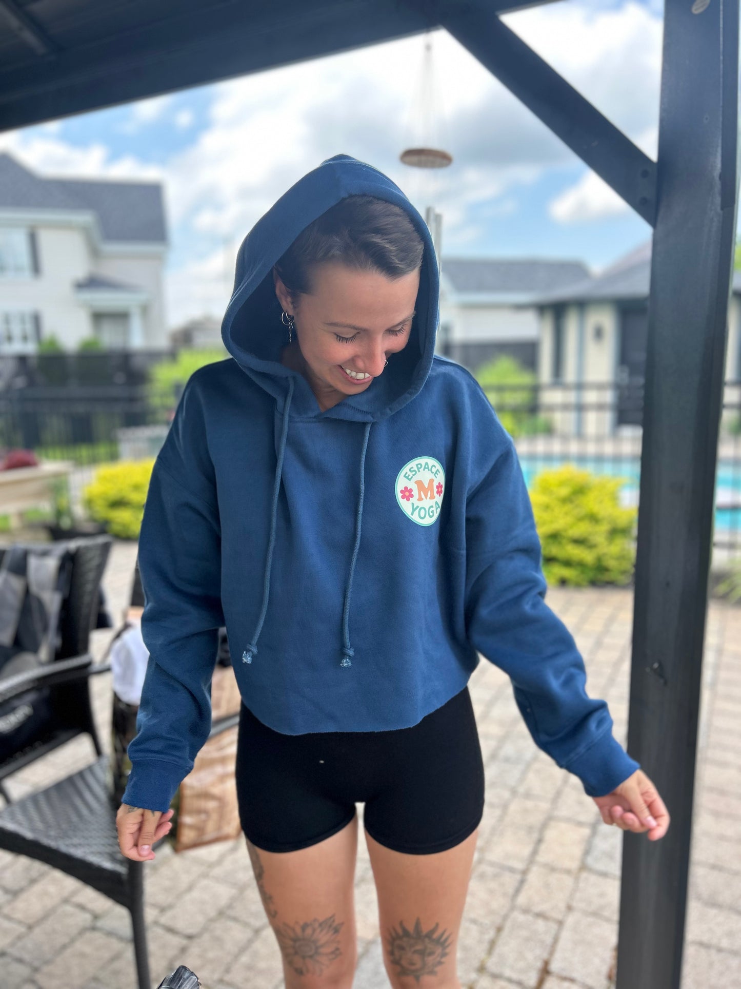 Hoodie «Frapper les gens c'est mal»