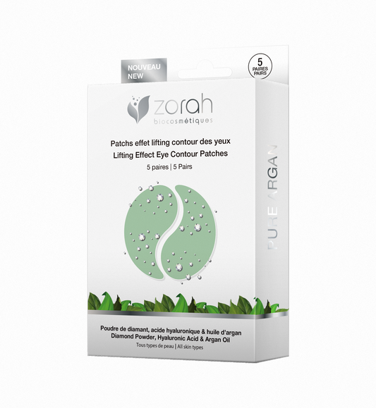 Instant lifting effect eye contour patch