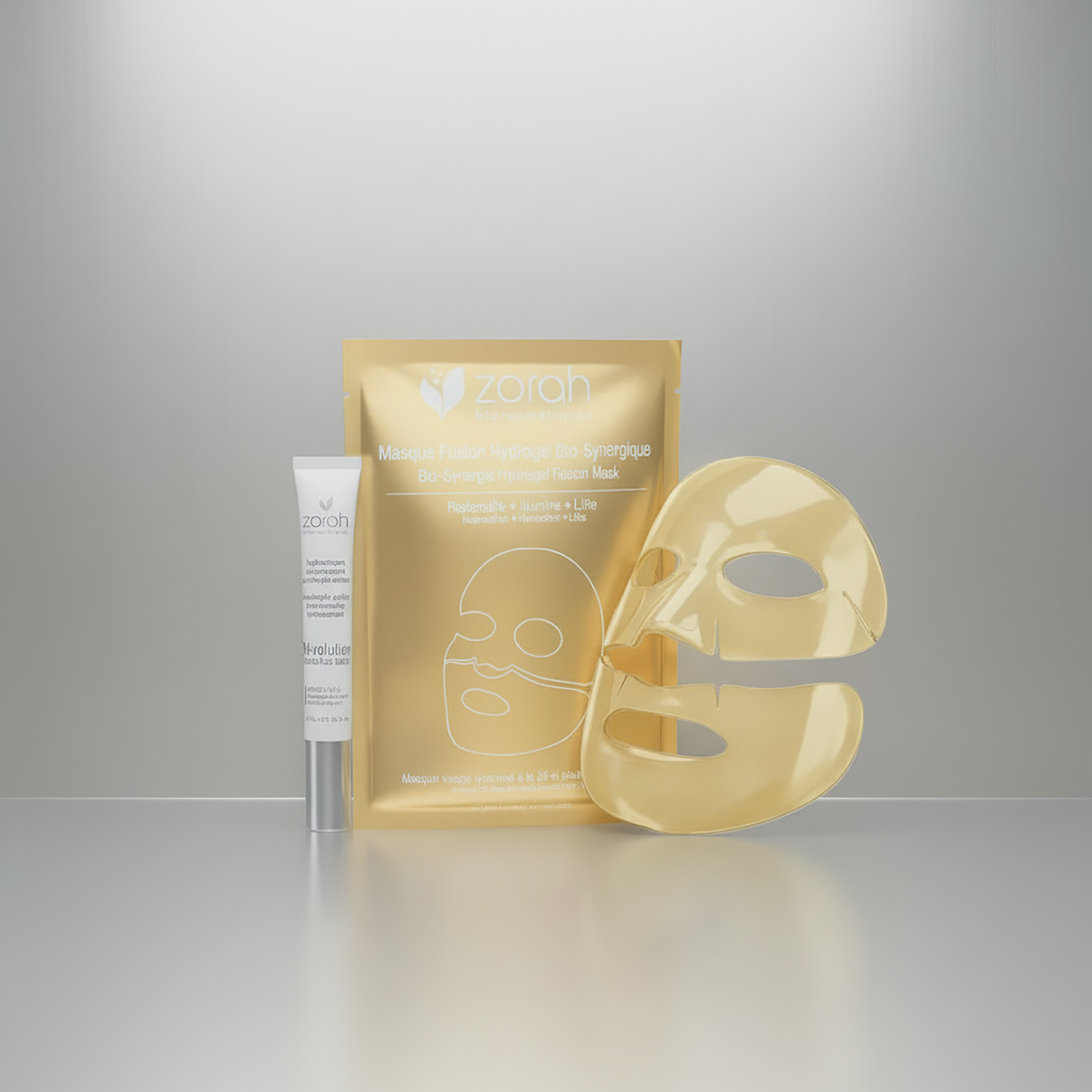 Gold Fusion Face Mask + Rêvolution Hydraserum Set