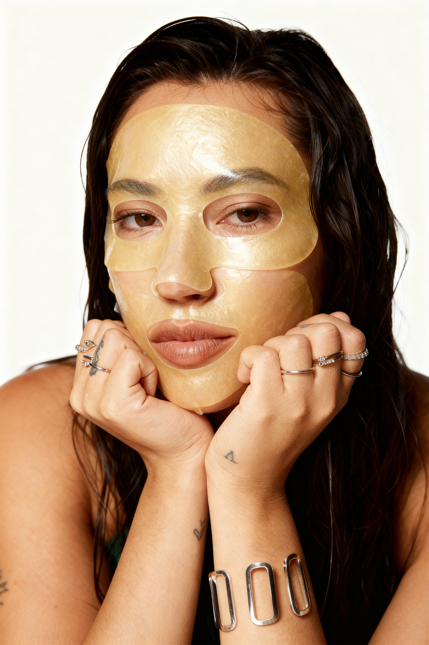Gold Fusion Face Mask + Rêvolution Hydraserum Set